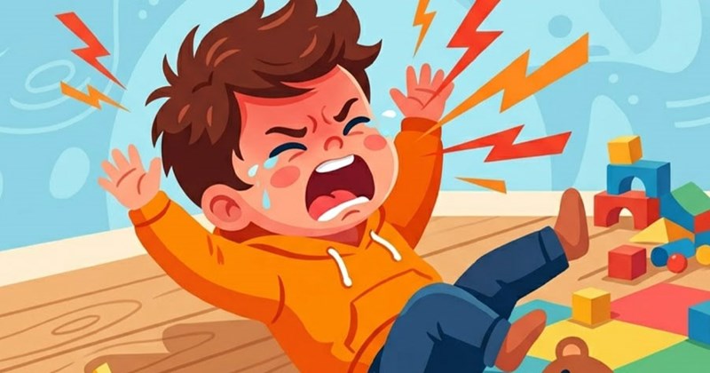 Bình tĩnh khi con nổi nóng