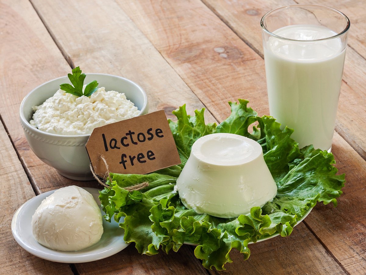 thực phẩm không chứa lactose